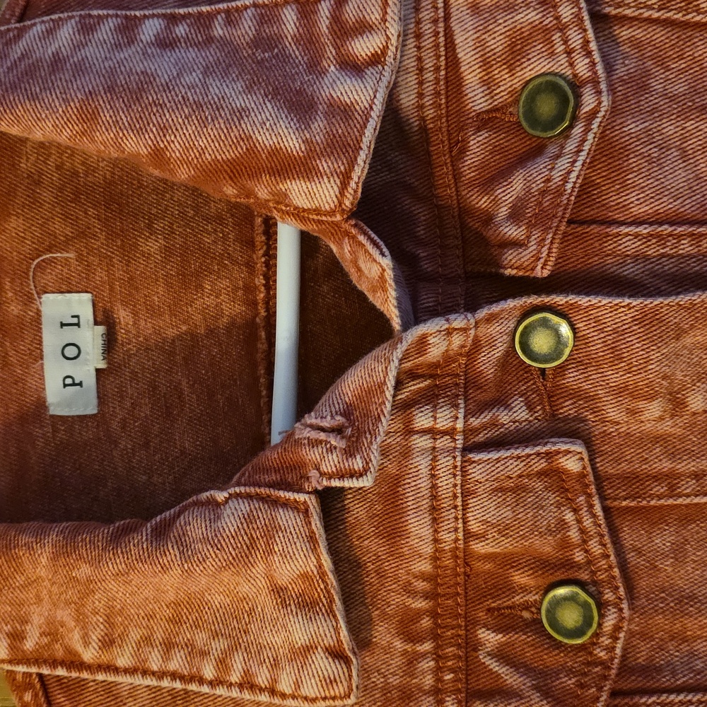 Pol Acid Wash Denim Jacket NWOT - Picture 2 of 4